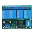 thumbnail image 1 of Módulo de control de relé, módulo de relé de 4 canales Controlador de interruptor de placa de control DC 24V Accesorio para electrónica, 1 of 8