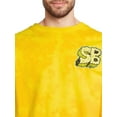 thumbnail image 4 of SpongeBob SquarePants Men's and Big Men’s Graphic Sweatshirt with Embroidery, Sizes S-2XL, 4 of 5