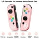 thumbnail image 5 of YUOY Mando inalámbrico para Nintendo Switch - Color Rosa, Vibración, Control Movimiento y Captura, 5 of 8