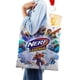 thumbnail image 4 of Nerf Bolso de tela con estampado de lienzo para mujer, bolsa de compras reutilizable y estética, con cremallera interior, regalo para mujer, 35 × 40 cm., 4 of 6