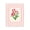 Magenta Tulips Striped Background, variant on Stupell Industries French Country Vibrant Magenta Tulips Canvas Art, 16 x 20, by Diane Neukirch
