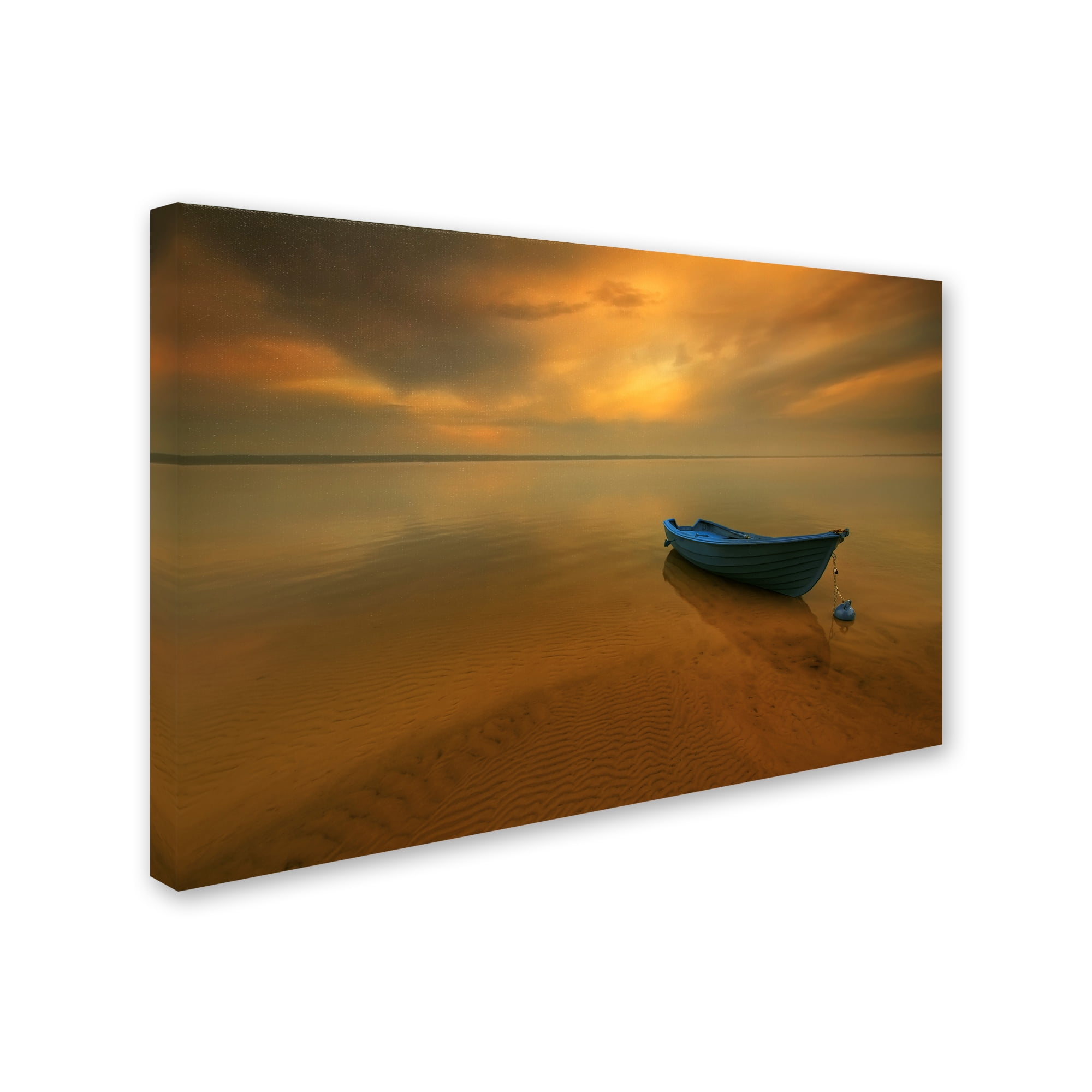 Trademark Fine Art 'Boat II' Canvas Art by Krzysztof Browko