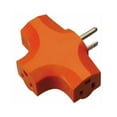 thumbnail image 1 of Adaptateur Secteur 3 Prises, Orange, 1 of 1