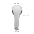 thumbnail image 2 of BRIGHTFUFU Water Flow Control Spigot Handle Shower Water Handle Zinc Alloy 1Set, 2 of 8