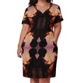 thumbnail image 2 of Vestido elegante con bolsillos sueltos Prince Pattern 4, vestidos de mujer en oferta, vestido largo para mujer, 2 of 6