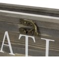 thumbnail image 7 of MyGift 4-Compartment Vintage Gray Wood Tea Bag Storage Organizer with Clear Lid, 7 of 7