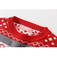 thumbnail image 3 of Camii Mia Big Girls Ugly Christmas Sweater Knite Pullover Xmas Reindeer Elk Girls Sweaters, 3 of 8