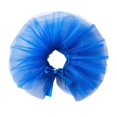 thumbnail image 2 of Pet Tutu Skirt Sparkle Mesh Dog Party Dress with Adjustable Tie for Holiday Cosplay and Festivals Blue S, 2 of 9