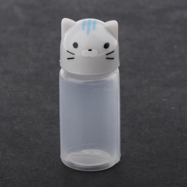 Hervidor de agua en miniatura para , accesorio para , Mini botella de agua de plástico con dibujos animados, 1 unidad, 1 Yotijar Miniaturas de casa de muñecas