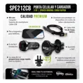 thumbnail image 3 of Soporte Porta Celular Magnético C/ Cargador Cable Usb Sparco, 3 of 6