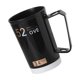 thumbnail image 1 of Vaso de almacenamiento para enjuague bucal, taza para beber, taza con asas, vaso de baño Negro, 1 of 9