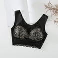 thumbnail image 5 of Gibobby Brasier deportivo para mujer Sujetador de encaje de 2 piezas de talla grande para mujer(Multicolor,4XL), 5 of 5