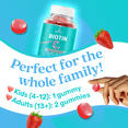 thumbnail image 6 of BeLive Biotin Gummies with MultiVitamins, Folate, Inositol – Supports Hair Growth, Healthy Skin & Nails – Vegan – Strawberry Flavor (60 Count), 6 of 6