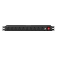 thumbnail image 1 of Tira Multicontactos Steren MOR-015 para rack de 19 Con 10 contactos, 1 of 2