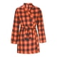 thumbnail image 5 of HongQid Womens Robe Lightweight Short Polyester Cotton Bathrobe Soft Ladies Sleepwear with Pockets and Belt, 5 of 7