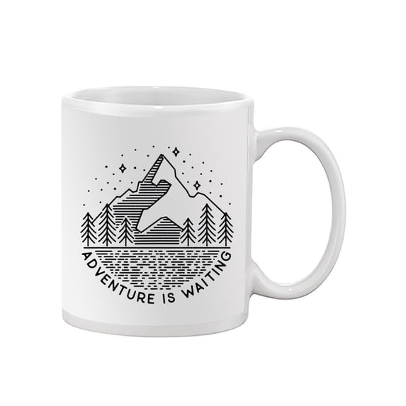 Adventure Is Waiting. Mug Unisex's -Image by Shutterstock