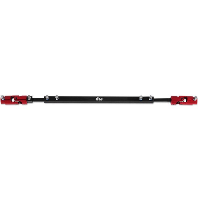 DW DWSP211 Timonerie à Double Pédale avec Universaux Rouges