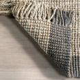 thumbnail image 3 of nuLOOM Amina Casual Jute Blend Fringe Area Rug, 8' x 10', Amina Beige, 3 of 8