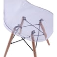 thumbnail image 2 of Aron Living AL10009 Chaise Tour à Pattes en Bois - Transparent, 2 of 3