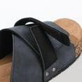 thumbnail image 6 of Roxoni Men's Dual Velco Straps Suede Covered Moulded Faux Cork Midsole Eva Rubber Sole, 6 of 8