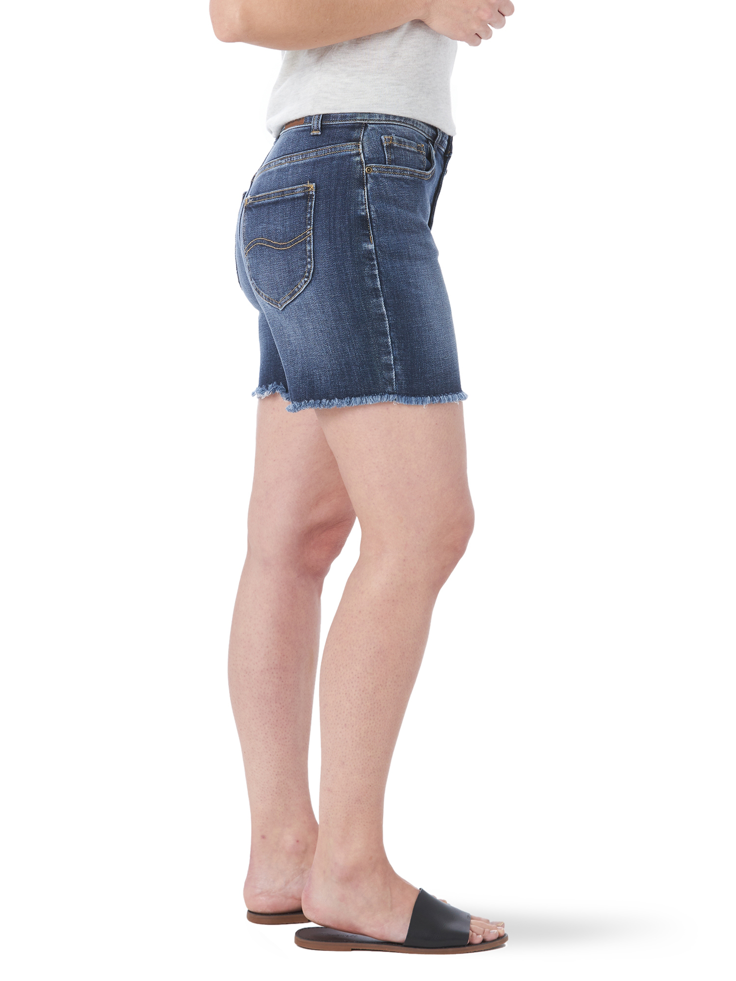 Lee Women's High Rise Relax Fit Heritage Short