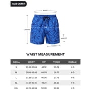 Men's Swim Trunks with Compression Liner 5 Quick Dry Board Shorts with Pockets Beach Shorts Swim Shorts for Men