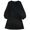 black, variant on I.N.C Womens Crochet-Sleeve Wrap Dress, Black, X-Small