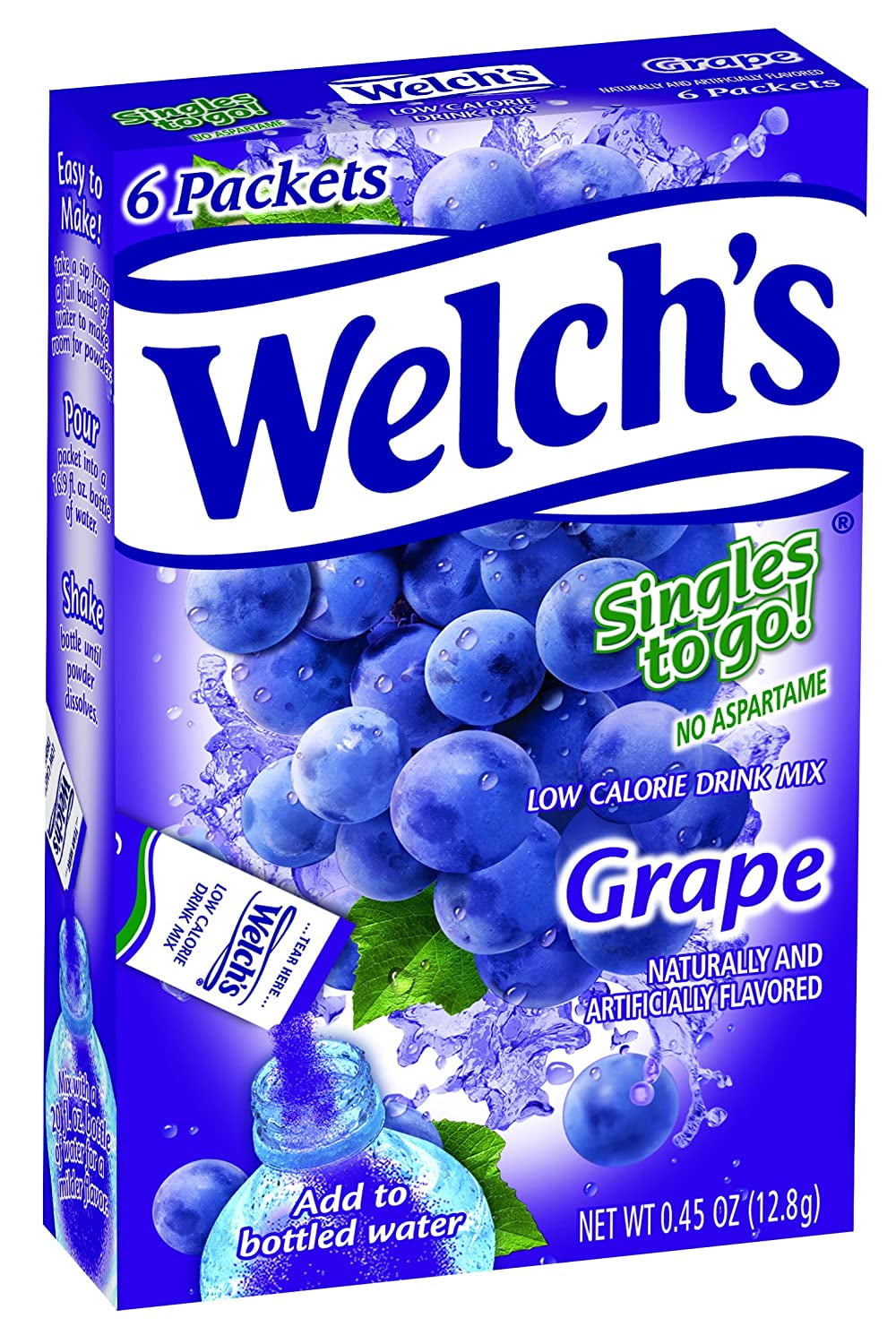 Welch’s Singles to Go Grape Powder Sticks