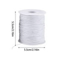 thumbnail image 3 of SUTENGDA 4/1pcs 1mm Black Elastic Cord Beading Thread Stretch String For Bracelet Making Thick Elastic Thread For Handmade Bracelets Durable & Versatile For DIY Projects, 3 of 7