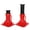 22T, variant on Heavy Duty V-Head Pipe Jack Stand - Adjustable 28-52 Inch Height, 2500 lbs Capacity - Folding Carbon Steel, Anti-Slip Handle, Triangular Base for Welding - 2500BLS*1pc-red