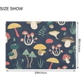 thumbnail image 2 of GZHJMY Forest Mushrooms Bathroom Rug 24"×16",Non-Slip High Absorbent Bath Mat Rug Machine Washable Bahtub Mats, 2 of 7