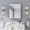 20" *30" Style B, variant on ANGELES HOME 20" x 32" Bathroom Mirror Medicine Cabinet with Reversible Door, Recessed or Surface Mount, 3 Adjustable Glass Shelves