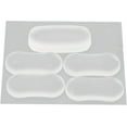 15Pcs Strong Adhesive Toilet Seats Lid Bumpers Toilet Lid Rubber Pads
