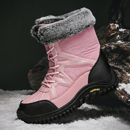 

Women s Waterproof Winter Thermal Insulated Snow Shoes Non-slip Hiking Boots Women s Footwear