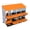 orange 8 Compartments - Without Stand, variant on Gaderth Galvanized Metal Chicken Nesting Box with Removable Lid/Egg Collection Systems, Metal Chicken Egg Laying Box, Roll Away Design Hen, Easy Egg Collection Eggs and Install