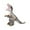 Gray_001, variant on Wizlet Velociraptor Dinosaur Plush Toy - Dinosaur Tyrannosaurus Stuffed Animal Plushie, Figurines Dinosauria Tyrannosaurus Stuffed Toys Soft, Gifts Collectible for Kids Blue