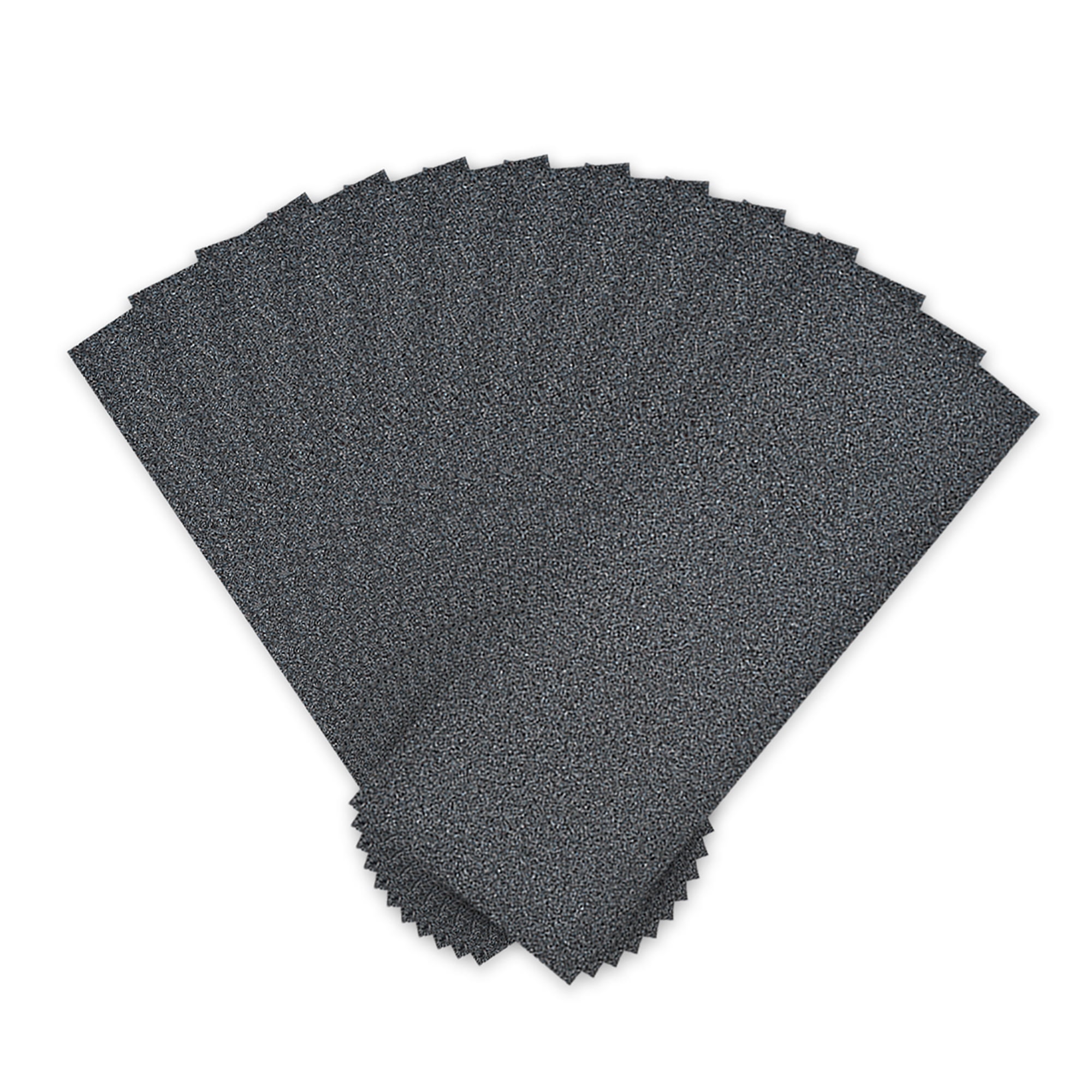 15pcs 150 Grits Wet Dry Waterproof Sandpaper 3.6" x 9" Paper Sheet for