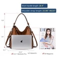 thumbnail image 3 of Bolso Realer Hobo Bucket para mujer de piel sintética, 3 of 6