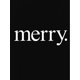 thumbnail image 2 of Camiseta informal de cuello redondo para mujer con estampado "Merry", manga corta a la moda, tejido de algodón, elasticidad media, comodidad para todo el año, ideal para el tiempo libre., 2 of 6