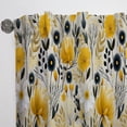 thumbnail image 5 of Designart "Vintage Floral Renaissance II" Botanical Room Darkening Curtain Single Panel, 5 of 6
