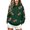 Dark Green, variant on CAIXIA Game Day Sweatshirt for Women Football Funny Graphic Print Hoodies Casual Fall Season Pullover Tops with Pockets