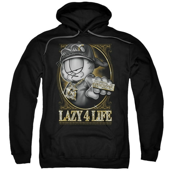 Garfield - Lazy 4 Life - Pull-Over Hoodie - X-Large