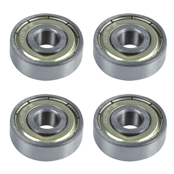 4X Silver Metal 627Z Deep Groove Ball Bearing Ball Bearing 7mm x 22mm x 8mm