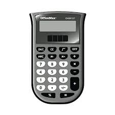 D3 Casemate 8-digit Handheld Calculator