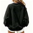 thumbnail image 7 of Womens Oversized Crew Neck Pullover Vintage Broom Witch Graphic Sweatshirt Loose Fit Casual Fall Halloween Apparel Black XXXL, 7 of 7
