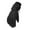 Black, variant on AWZXDE Kids Winter Gloves For Boys And Girls Warm Winter Sports Gloves For Outdoor Ages 6 To 12 Years Old Size M Black