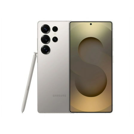 Restored Samsung Galaxy S25 Ultra SM-S938U Spectrum Only 256GB Titanium Gray (Refurbished)