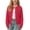 Wine, variant on Kids' Solid Color Round Neck Button Cardigan, Long Sleeve Knit Outerwear, Ideal for Daily School Looks and Casual Family Outings, 1-11 Years Purple 8-9 Years