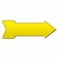 thumbnail image 3 of SignMission P-ARROW10-999538 10 x 30 Po Large Flèche Jaune Signe, 3 of 4