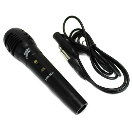 New Nippon Zebra Sound DM301 Pro DJ/Karaoke Audio Dynamic Micrphone with Cable